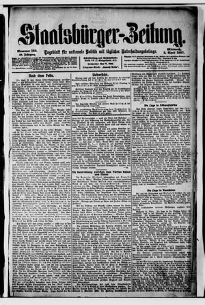 Staatsbürger-Zeitung on Apr 3, 1907