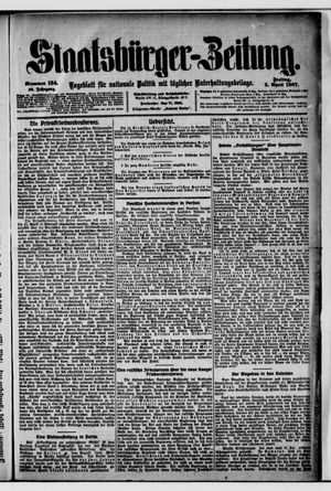 Staatsbürger-Zeitung vom 05.04.1907