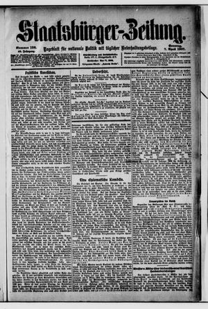 Staatsbürger-Zeitung on Apr 7, 1907