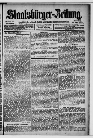 Staatsbürger-Zeitung on Apr 18, 1907