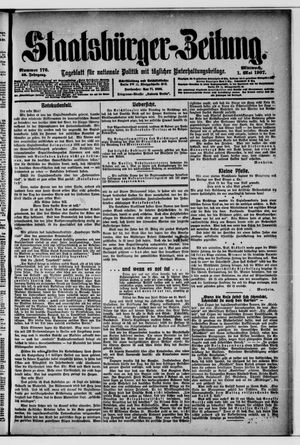 Staatsbürger-Zeitung vom 01.05.1907