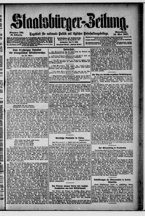 Staatsbürger-Zeitung vom 18.05.1907