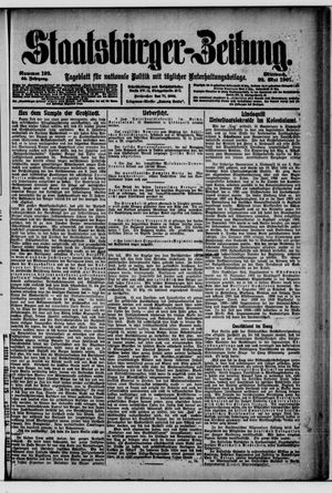 Staatsbürger-Zeitung on May 22, 1907