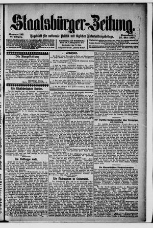 Staatsbürger-Zeitung vom 25.05.1907