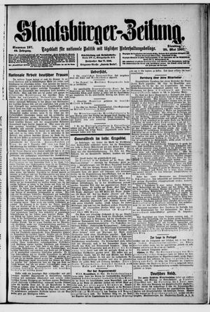 Staatsbürger-Zeitung vom 28.05.1907