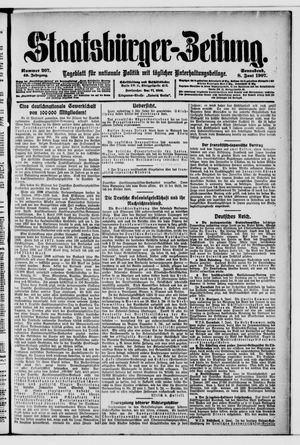 Staatsbürger-Zeitung vom 08.06.1907