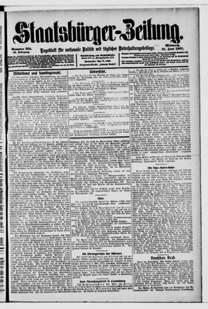 Staatsbürger-Zeitung on Jun 12, 1907