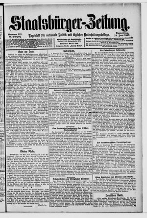 Staatsbürger-Zeitung on Jun 13, 1907