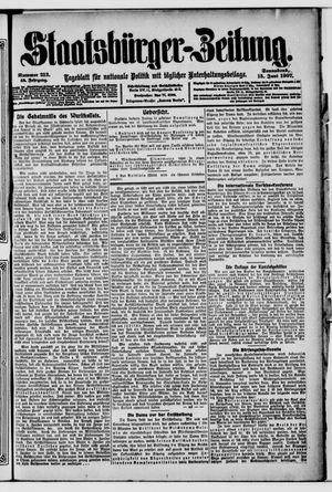 Staatsbürger-Zeitung on Jun 15, 1907