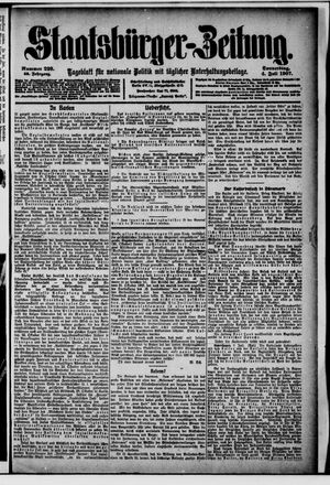 Staatsbürger-Zeitung on Jul 4, 1907
