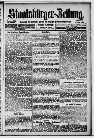 Staatsbürger-Zeitung on Jul 10, 1907