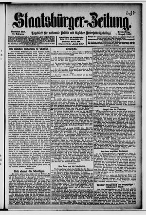 Staatsbürger-Zeitung vom 01.08.1907