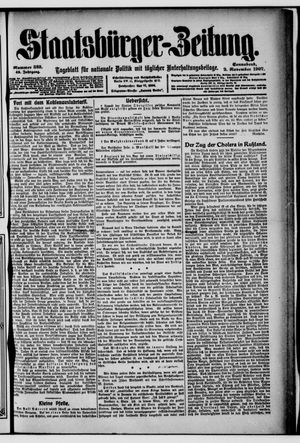 Staatsbürger-Zeitung vom 02.11.1907