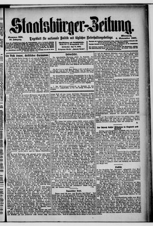 Staatsbürger-Zeitung vom 06.11.1907