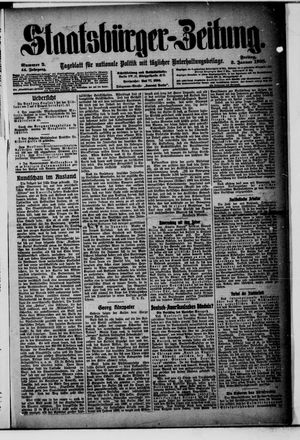 Staatsbürger-Zeitung on Jan 3, 1908