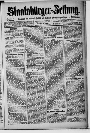 Staatsbürger-Zeitung vom 04.01.1908