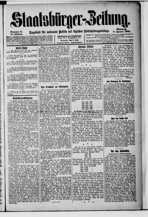 Staatsbürger-Zeitung on Jan 8, 1908