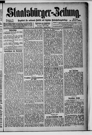 Staatsbürger-Zeitung on Jan 10, 1908