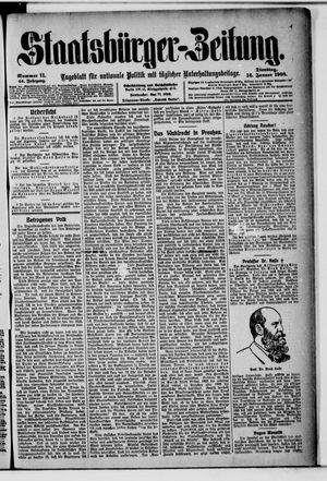 Staatsbürger-Zeitung vom 14.01.1908