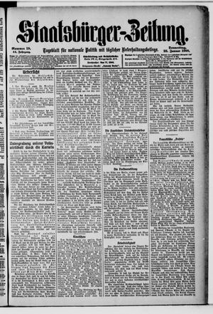 Staatsbürger-Zeitung vom 23.01.1908
