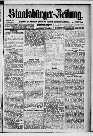 Staatsbürger-Zeitung vom 28.01.1908