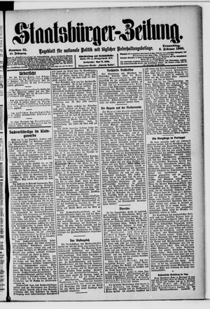 Staatsbürger-Zeitung on Feb 6, 1908