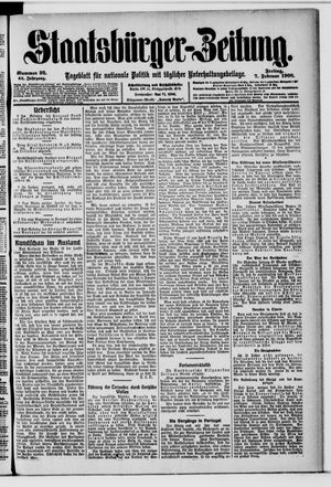 Staatsbürger-Zeitung on Feb 7, 1908