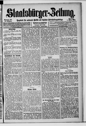 Staatsbürger-Zeitung vom 01.03.1908