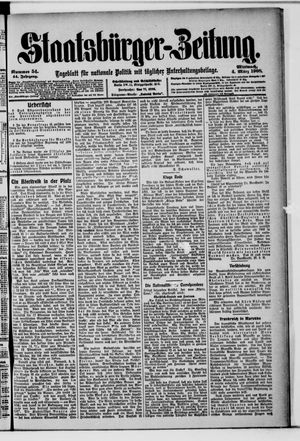 Staatsbürger-Zeitung vom 04.03.1908