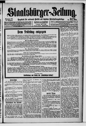 Staatsbürger-Zeitung vom 15.03.1908