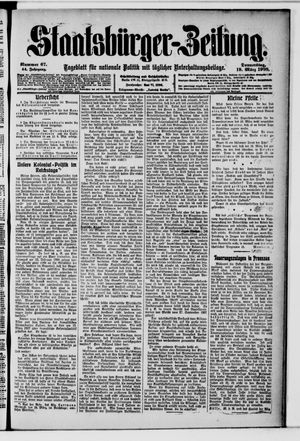 Staatsbürger-Zeitung vom 19.03.1908