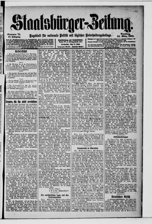 Staatsbürger-Zeitung on Mar 24, 1908