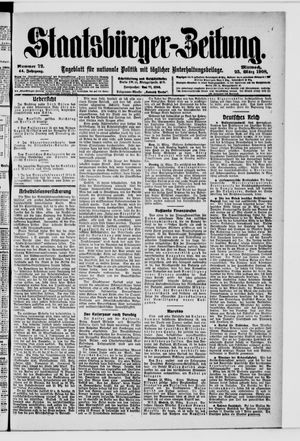 Staatsbürger-Zeitung on Mar 25, 1908