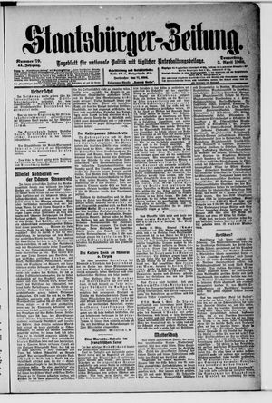 Staatsbürger-Zeitung vom 02.04.1908