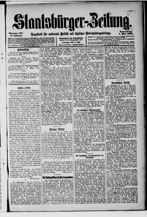 Staatsbürger-Zeitung vom 07.05.1908