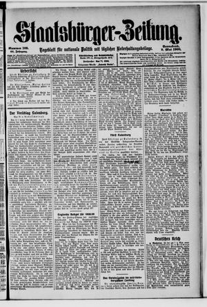 Staatsbürger-Zeitung vom 09.05.1908