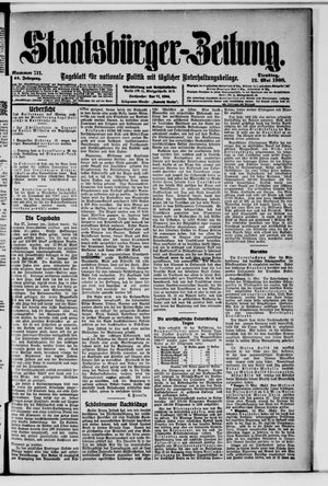 Staatsbürger-Zeitung vom 12.05.1908