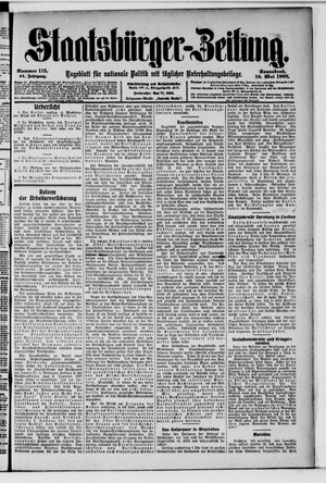 Staatsbürger-Zeitung vom 16.05.1908