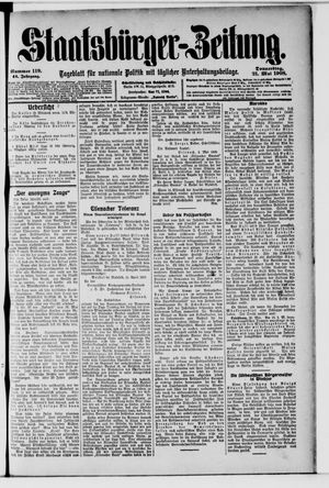 Staatsbürger-Zeitung vom 21.05.1908