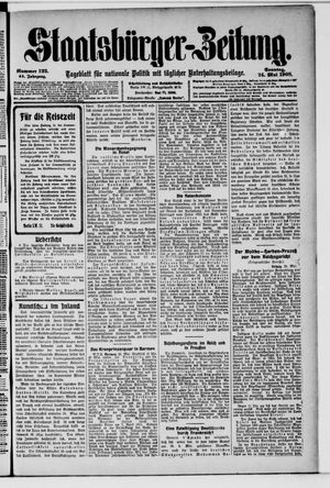 Staatsbürger-Zeitung vom 24.05.1908