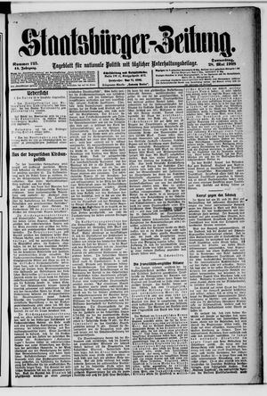 Staatsbürger-Zeitung vom 28.05.1908