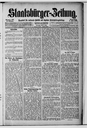 Staatsbürger-Zeitung on Jul 2, 1908