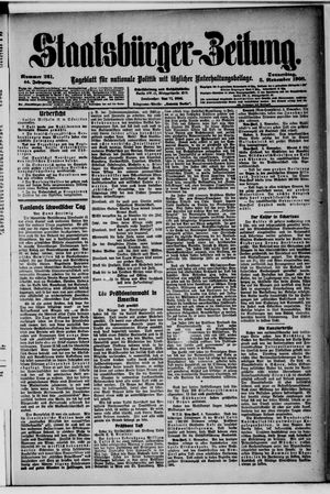 Staatsbürger-Zeitung vom 05.11.1908