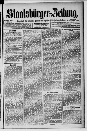 Staatsbürger-Zeitung vom 29.12.1908