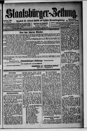 Staatsbürger-Zeitung on Dec 31, 1908