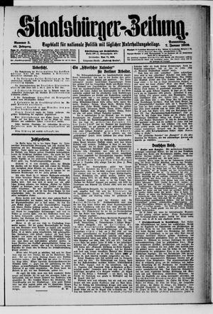 Staatsbürger-Zeitung vom 07.01.1909
