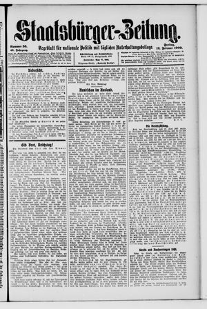 Staatsbürger-Zeitung vom 12.02.1909
