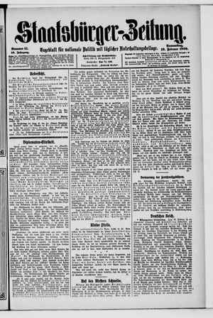 Staatsbürger-Zeitung vom 18.02.1909