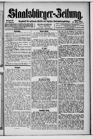 Staatsbürger-Zeitung on Mar 10, 1909