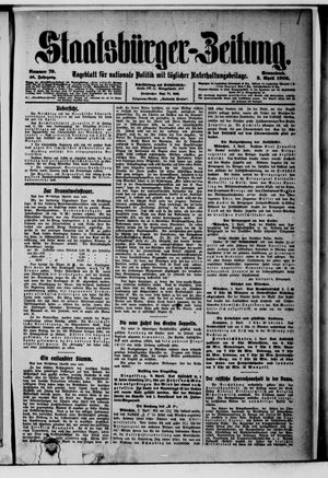 Staatsbürger-Zeitung vom 03.04.1909